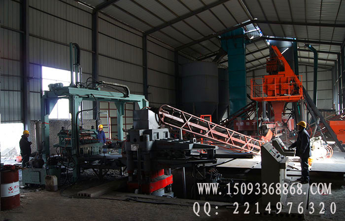 蒸養(yǎng)磚生產線